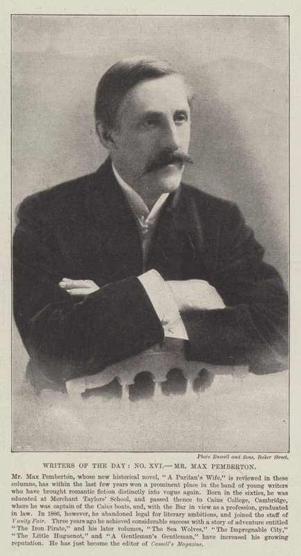 Spisovatelé dne, pan Max Pemberton od English Photographer