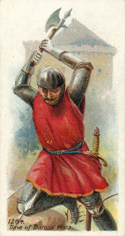 1264, čas baronských válek od English School