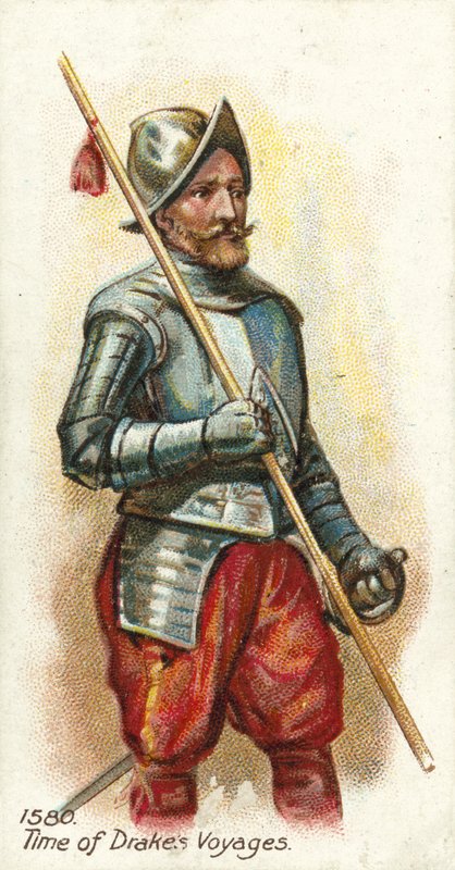 1580, Čas Drakes Voyages od English School