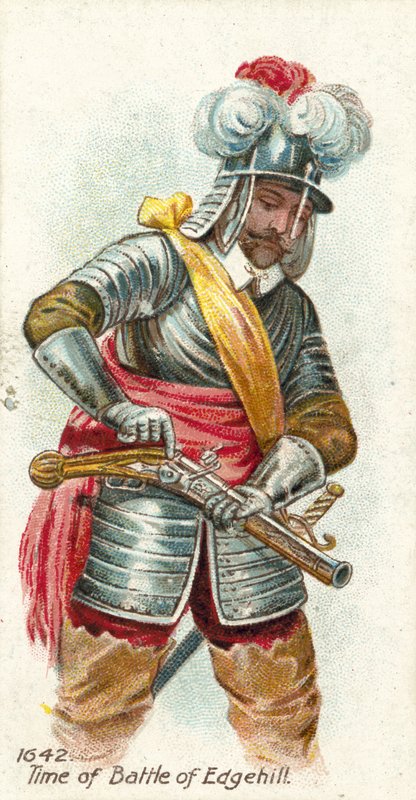 1642, doba bitvy u Edgehillu od English School
