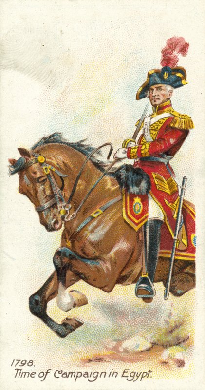 1798, doba tažení v Egyptě od English School