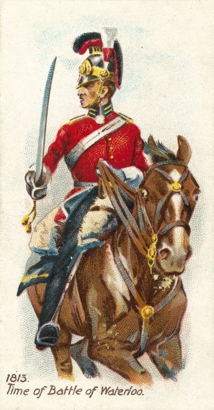 1813, čas bitvy u Waterloo od English School