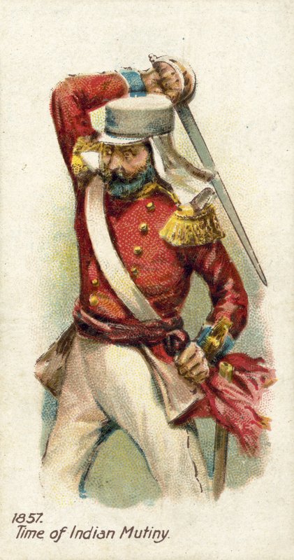 1857, čas indické vzpoury od English School