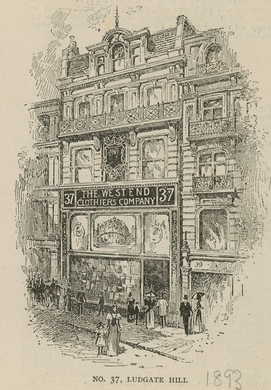37 Ludgate Hill, Londýn od English School