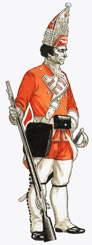 92. Foot Grenadier 1751 od English School