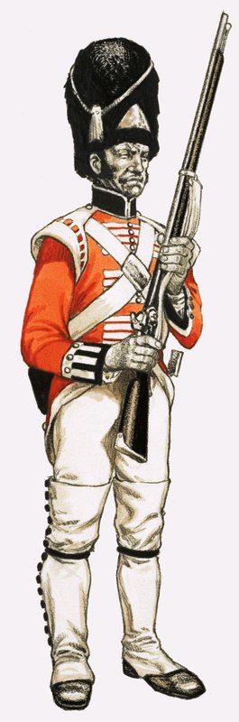 92. Pěší granátník 1815 od English School