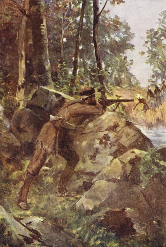Backwoodsman (barevné lito) od English School
