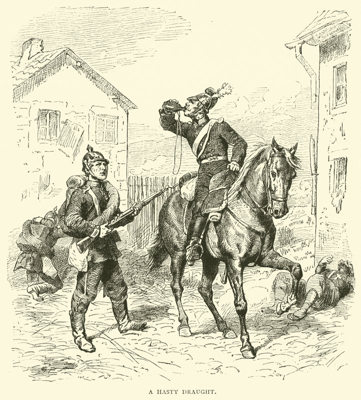 Uspěchaný průvan, leden 1871 od English School