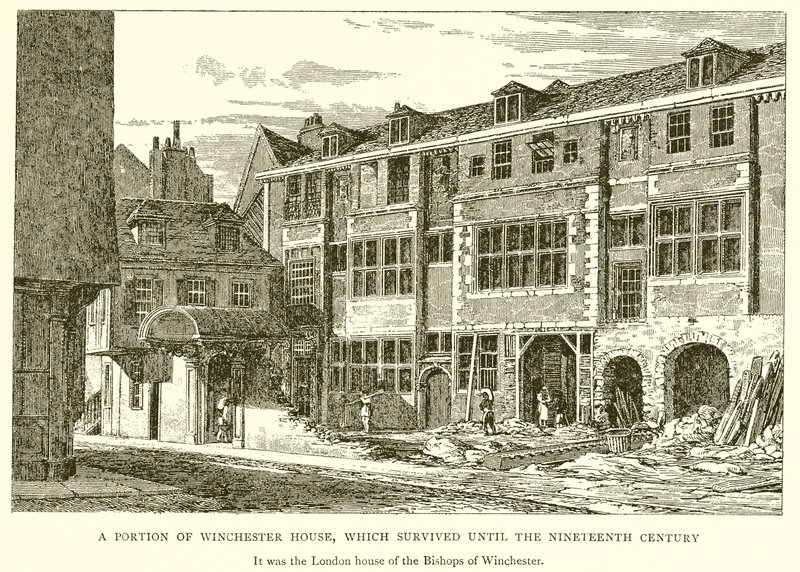 Část Winchester House, která přežila až do devatenáctého století od English School