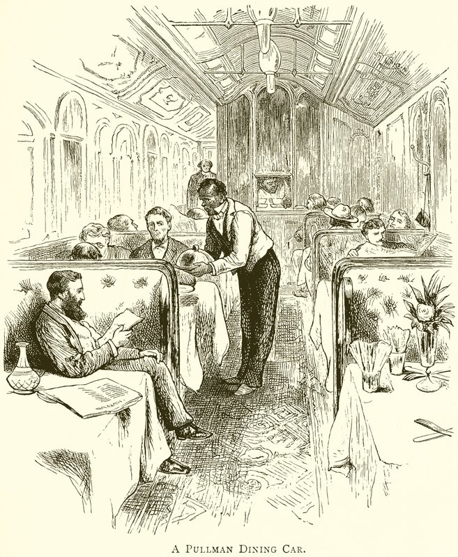 Jídelní vůz Pullman od English School