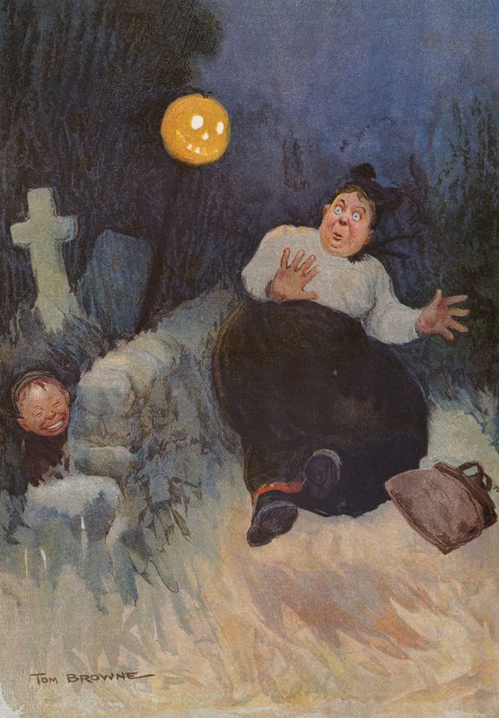 "Vzácný začátek" (barevná litografie) od English School