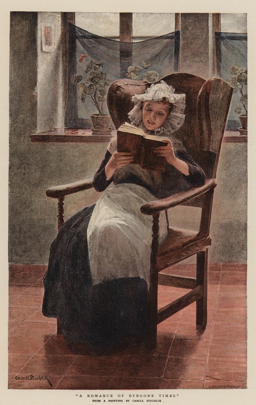 Romance dávných časů (chromolitho) od English School