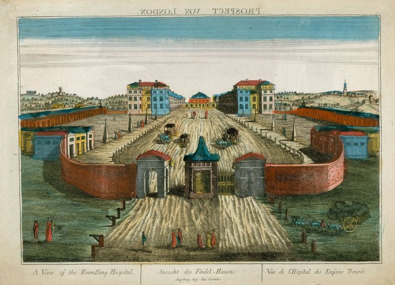 Pohled na Foundling Hospital od English School