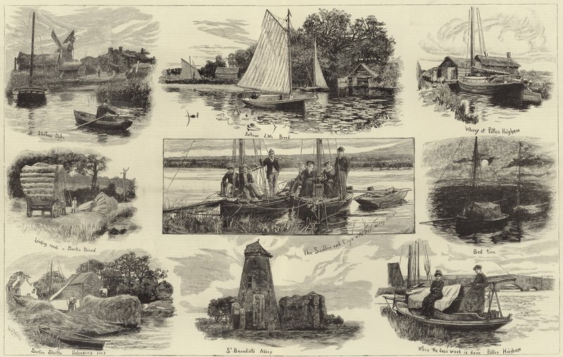 Plavba po Norfolk Broads od English School