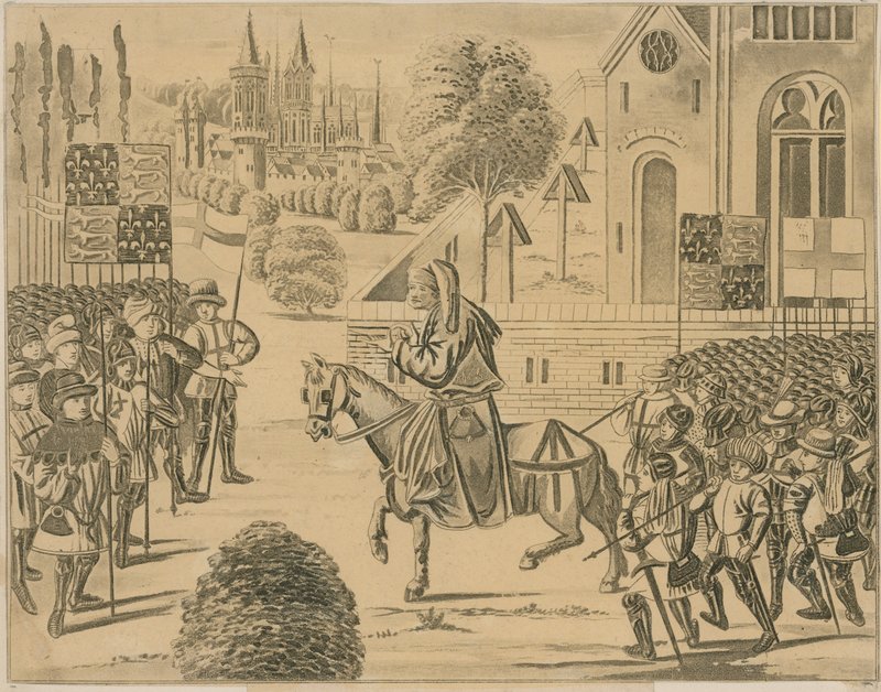 Kněz jménem John Ball vzbudil v Anglii velký rozruch od English School
