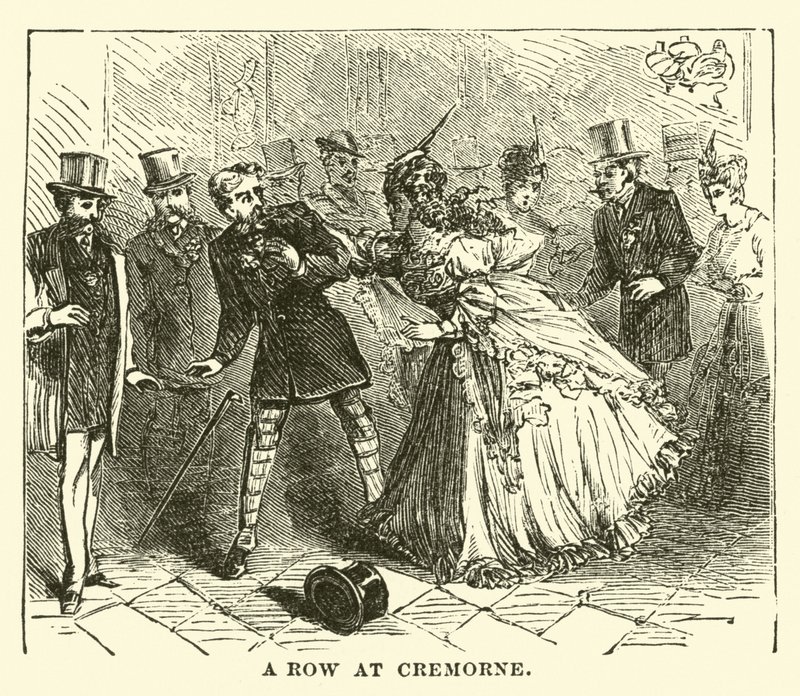 Řada v Cremorne od English School