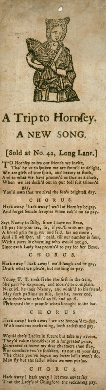 Výlet do Hornsey v Londýně; píseň od English School