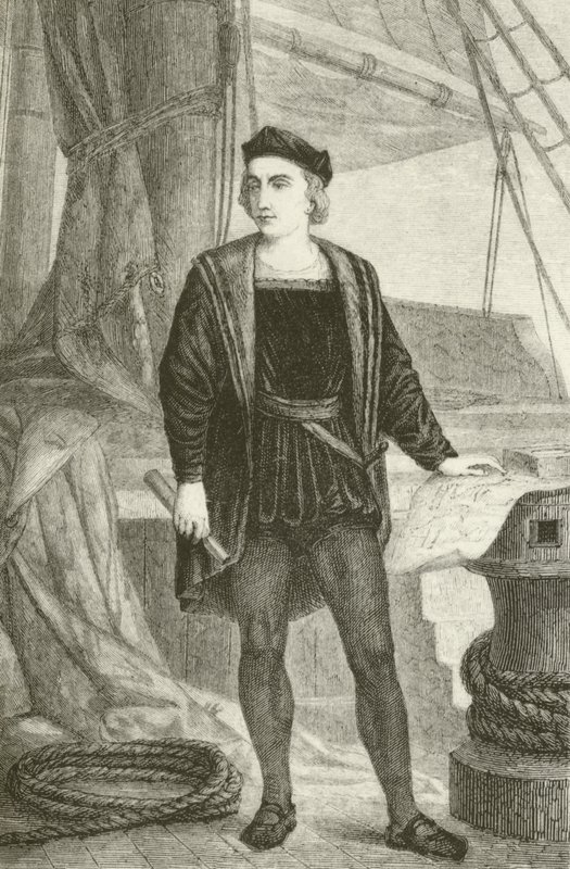 Mladý Kryštof Kolumbus (1451-1506), janovský průzkumník od English School