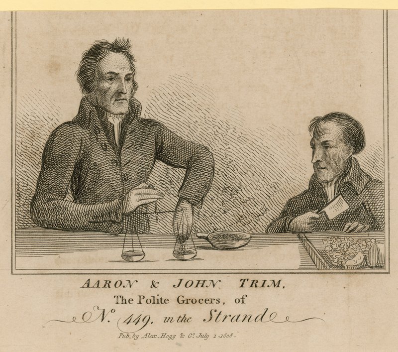 Aaron a John Trim od English School
