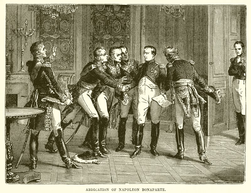 Abdikace Napoleona Bonaparta od English School