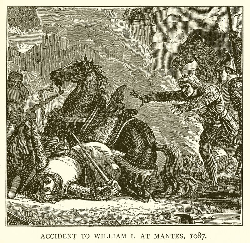 Nehoda Viléma I. v Mantes, 1087 od English School