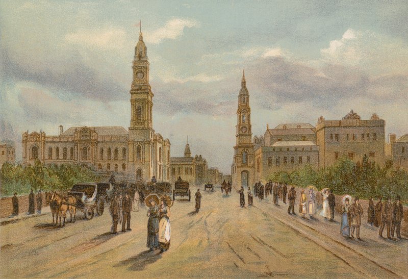 Adelaide, hlavní město Jižní Austrálie od English School