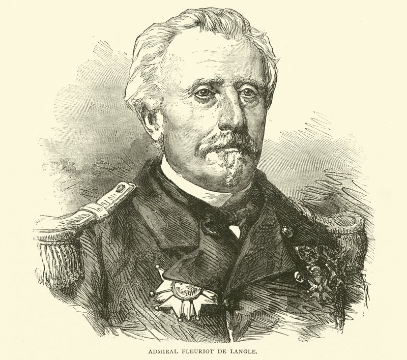 Admirál Fleuriot de Langle, listopad 1870 od English School