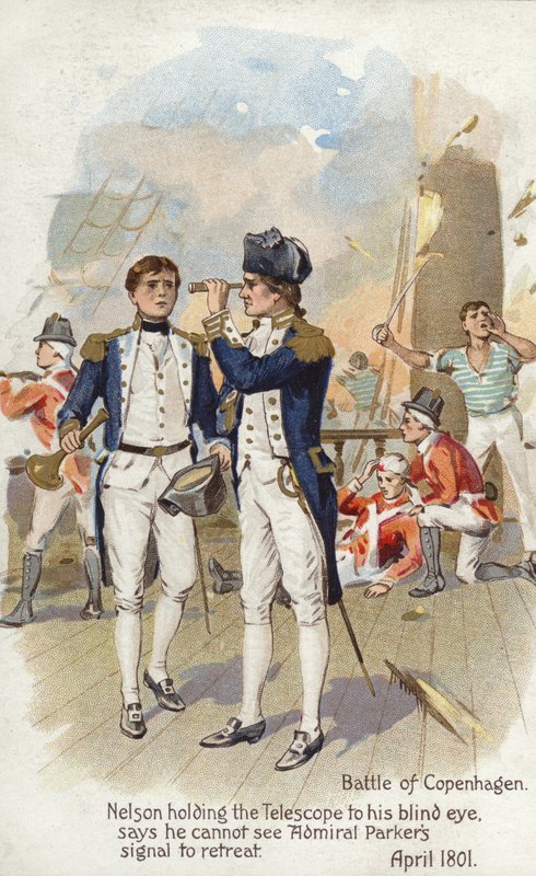 Admirál lord Nelson od English School