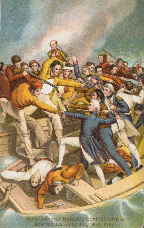 Admirál lord Nelson od English School