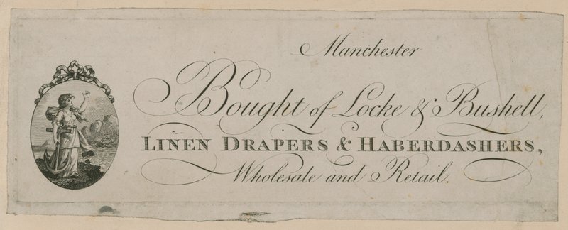 Reklama na koupi Locke & Bushell, Manchester od English School