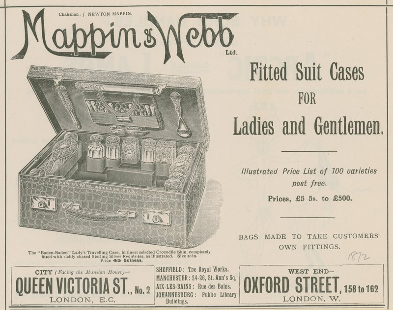Reklama na Mappin & Webb Ltd od English School