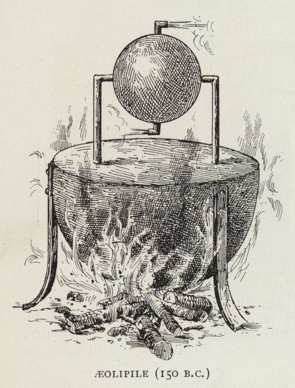 Aeolipile (150 př.nl) (litho) od English School