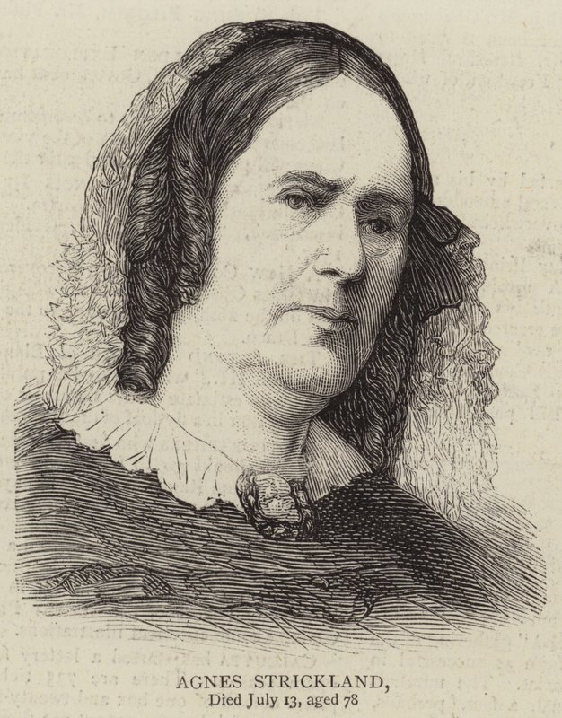 Agnes Strickland (rytina) od English School