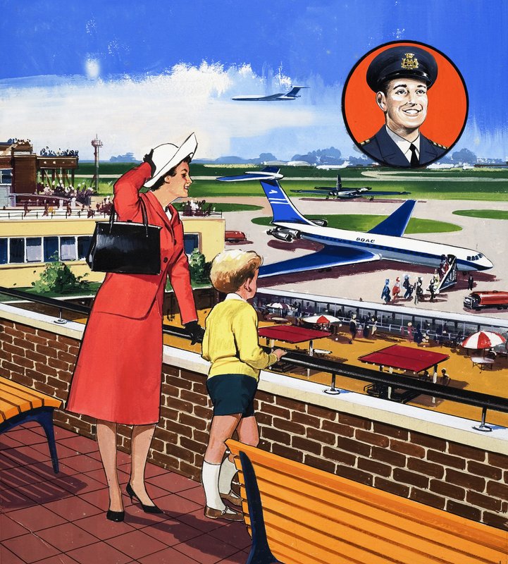 Pilot letadla od English School