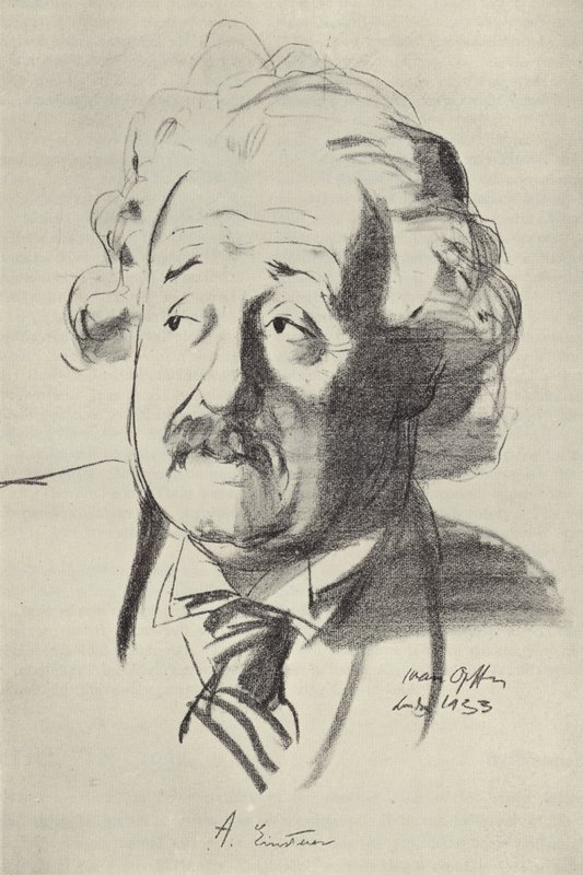 Albert Einstein, fyzik německého původu od English School