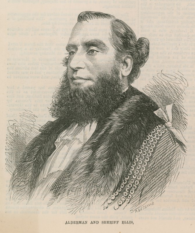 Alderman a šerif Ellis od English School