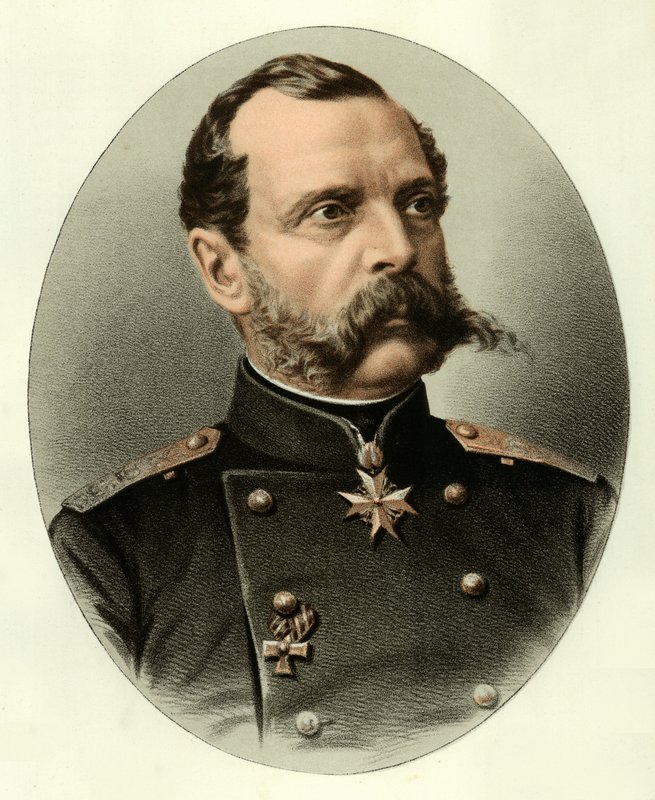 Alexandr II., ruský car od English School