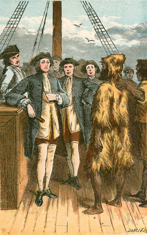 Alexander Selkirk přivedl na palubu od English School