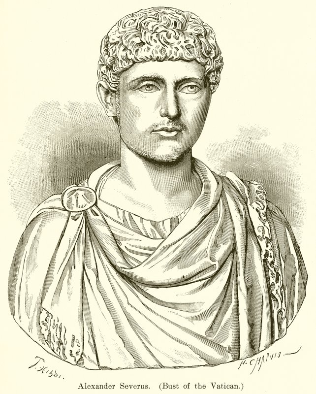 Alexander Severus. (Busta Vatikánu) od English School