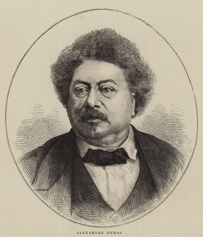 Alexandre Dumas (rytina) od English School