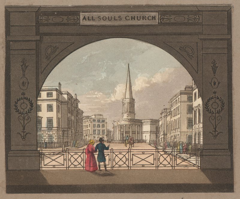 All Souls Church, Langham Place od English School