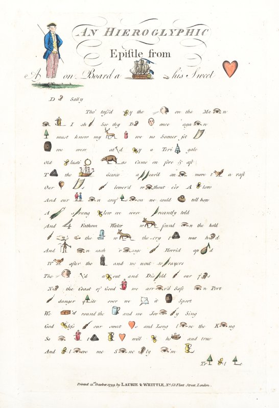 Hieroglyfická epištola od English School