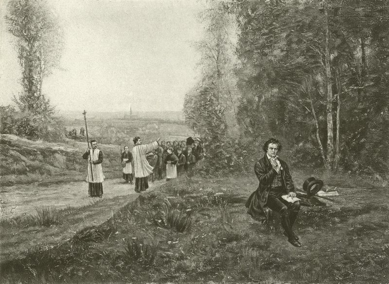 Anekdota o Beethovenovi (hlubotisk) od English School