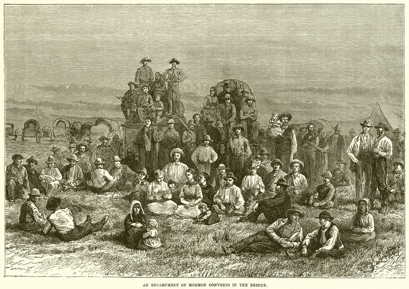 Tábor mormonů konvertuje v poušti od English School