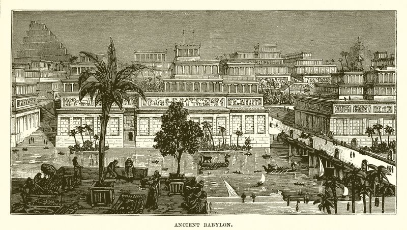 Starověký Babylon od English School