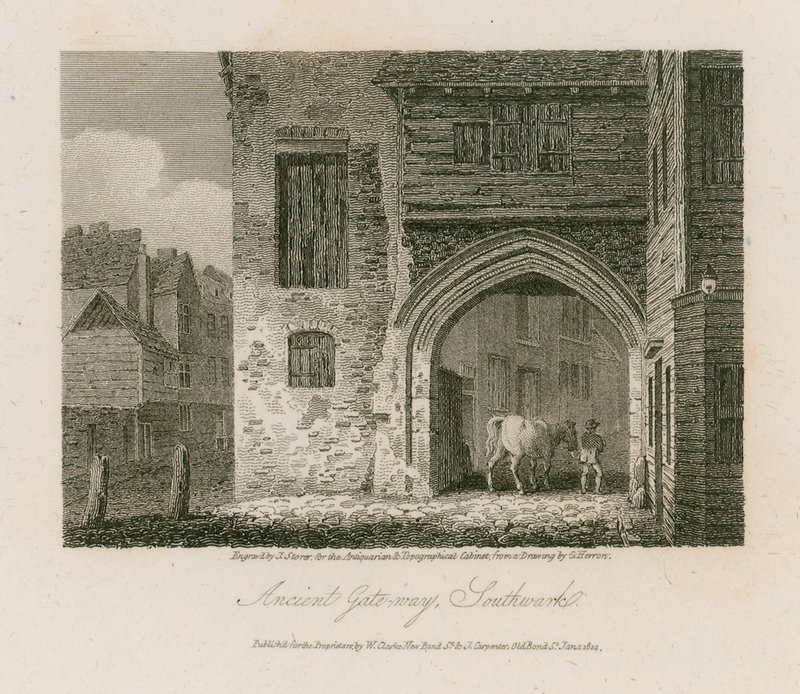 Starověká brána, Southwark od English School