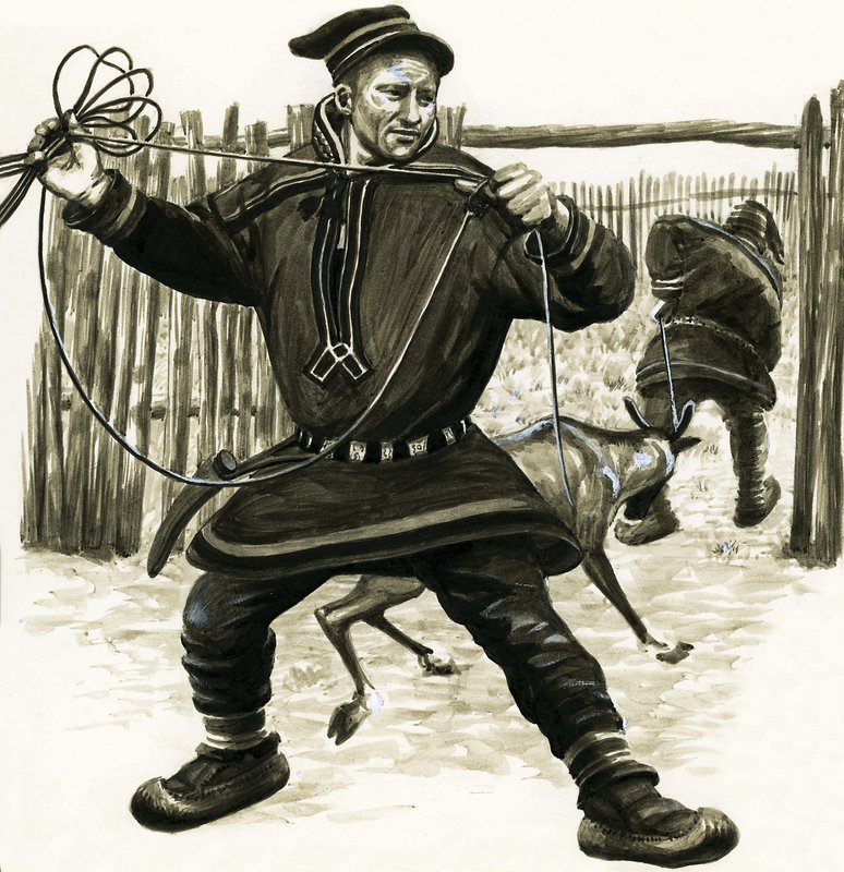 Starověké národy světa: Laponci od English School