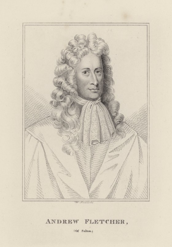 Andrew Fletcher (rytina) od English School