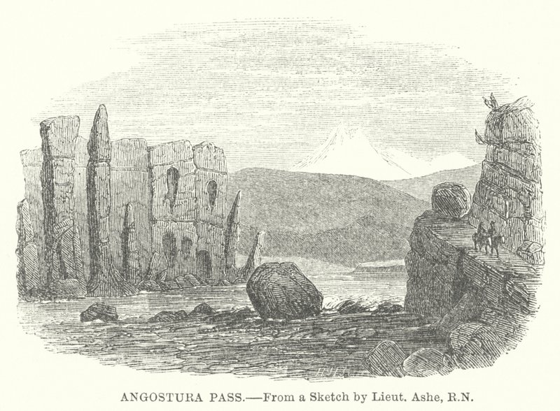 Angostura Pass (rytina) od English School
