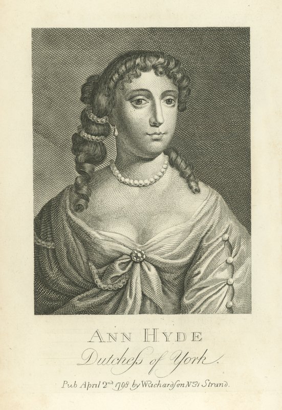 Ann Hyde, vévodkyně z Yorku od English School